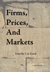 Firms, Prices, and Markets